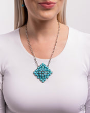 Load image into Gallery viewer, Necklaces Stony Strength - Blue N2351