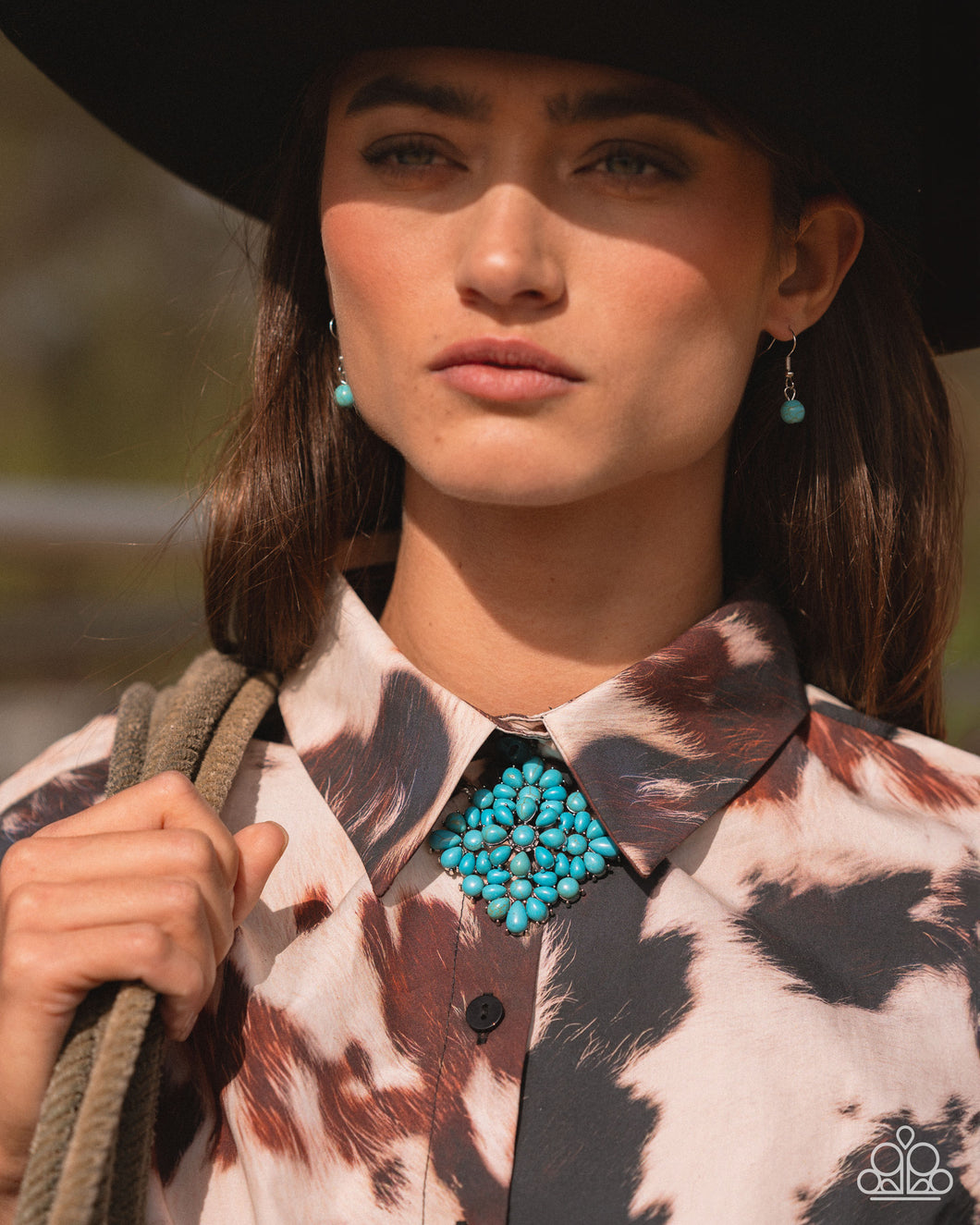 Necklaces Stony Strength - Blue N2351