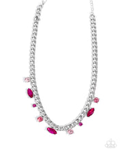 Load image into Gallery viewer, Necklace Captivating Chic - Pink SET