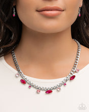 Load image into Gallery viewer, Necklace Captivating Chic - Pink SET