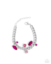Load image into Gallery viewer, Necklace Captivating Chic - Pink SET