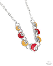 Load image into Gallery viewer, Necklaces Blooming Bravado - Red N165
