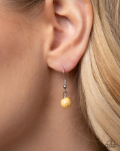 Load image into Gallery viewer, Necklace Palm Tree Promenade - Yellow SETB74