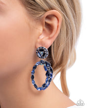Load image into Gallery viewer, Earrings Eclectic Elevation - Blue