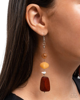 Earrings Creative Collection - Orange E2350
