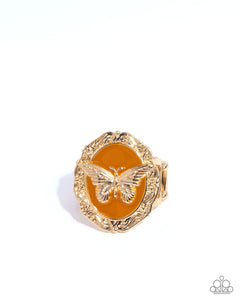 Embrace Fluttering Fad - Brown Butterfly