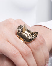 Load image into Gallery viewer, Embrace Equestrian Elegance - Gold WESTERN TRAY15 G100