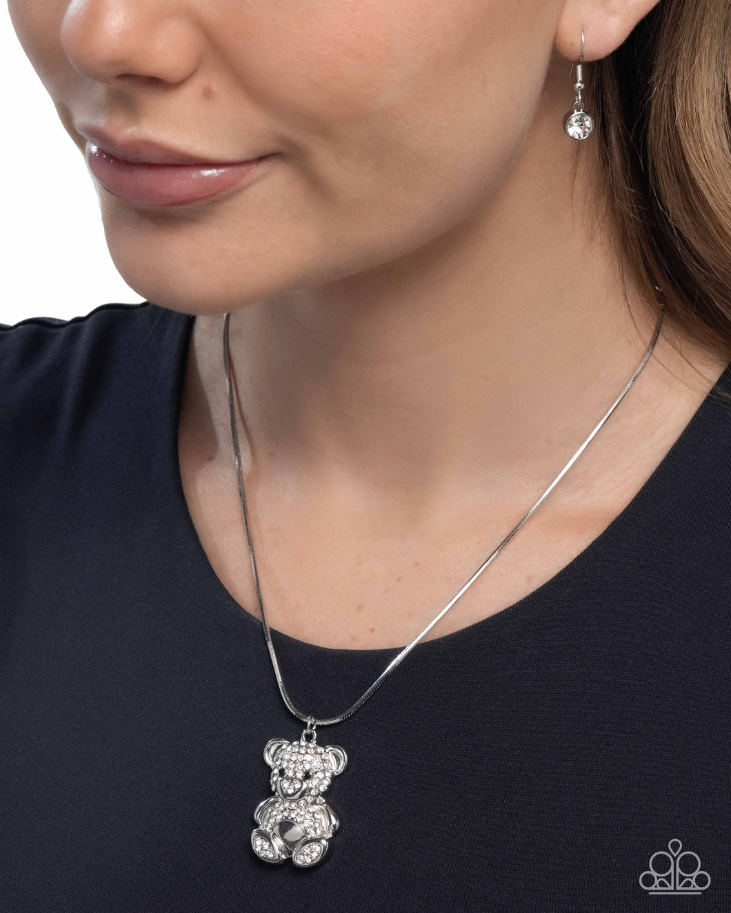 Necklaces Cuddly Chic - White