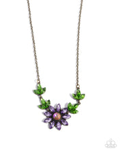 Load image into Gallery viewer, Necklaces Blossoming Baseline - Brass N237