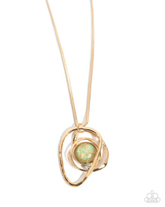 Necklaces Abstract Advance - Green