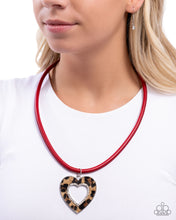 Load image into Gallery viewer, Necklaces Ferocious Flirt - Red VDAY N130