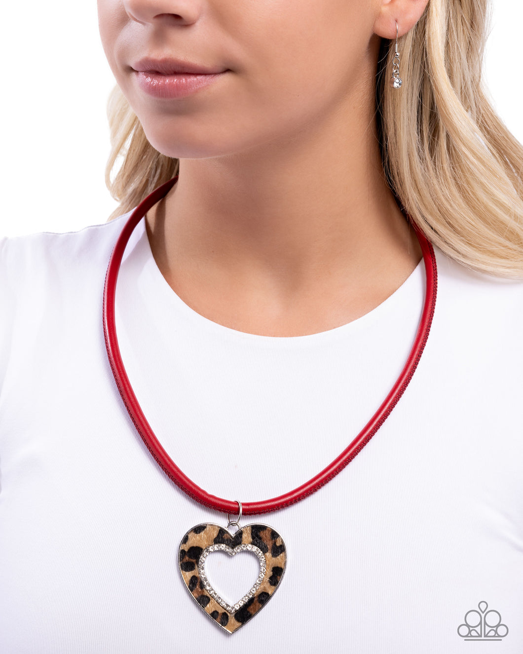 Necklaces Ferocious Flirt - Red VDAY N130