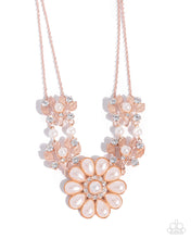 Load image into Gallery viewer, Necklaces Sprouting Shimmer - Rose Gold N2469