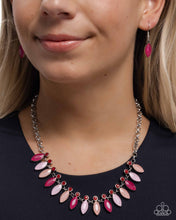 Load image into Gallery viewer, Necklaces Colorful Citation - Pink