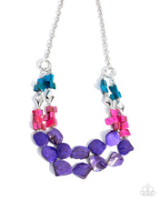 Load image into Gallery viewer, Necklaces Eclectic Example - Purple N480