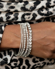 Load image into Gallery viewer, Bracelets Persistent Pizzazz - White B2303