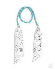 Load image into Gallery viewer, Necklaces Bandana Ballad - Blue Western