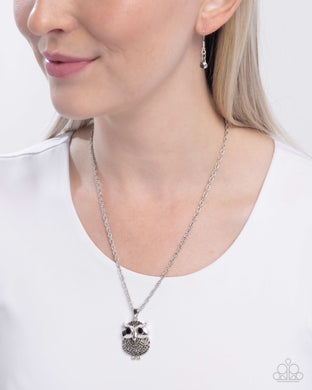 Necklaces Opulent Owl - Silver N2052