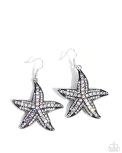 Earrings Starfish Spectacle - White