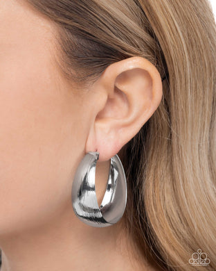 Earrings Subtle Sheen - Silver E251
