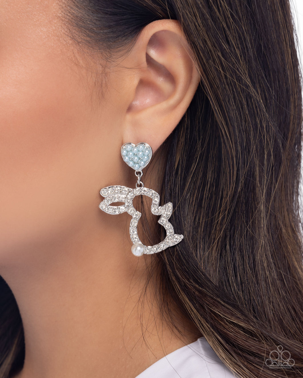 Earrings Easter Element - Blue