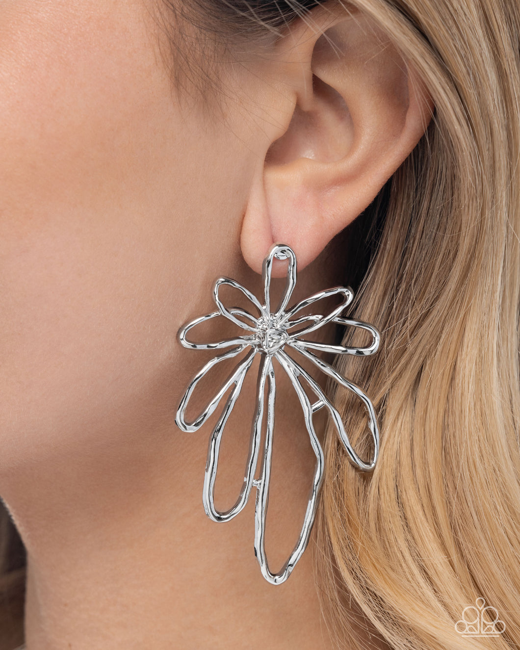 Earrings Growing Garden - Silver E2068