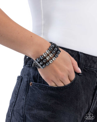 Bracelets Sarcastic Stack - Black