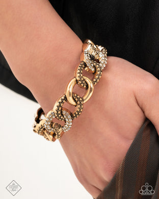 Bracelets Assertive Austerity - Gold B2233