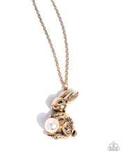 Load image into Gallery viewer, Necklaces Easter Bunny - Gold Easter N530