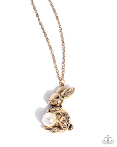 Necklaces Easter Bunny - Gold Easter N530