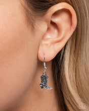 Load image into Gallery viewer, Necklaces Blazing Boot - Black Western WS504