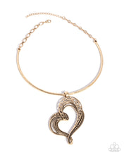 Load image into Gallery viewer, Necklaces Concentric Courtship - Gold VDAY N2071