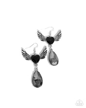 Load image into Gallery viewer, Earrings Angelic Accomplishment - Black