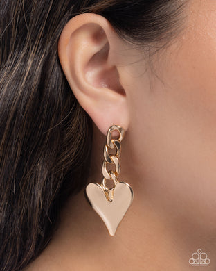 Earrings Mechanic Match - Gold VDAY