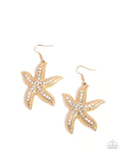 Load image into Gallery viewer, Earrings Seize the Starfish - Gold E2056