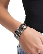 Load image into Gallery viewer, Bracelets Puzzling Persistence - Black