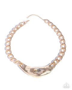 Necklaces Peak of Pizzazz - Gold EMP N206