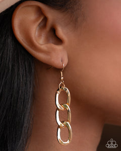 Necklaces Peak of Pizzazz - Gold EMP N206