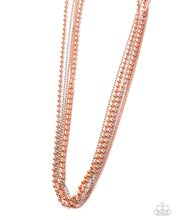 Load image into Gallery viewer, Necklaces Lockdown Layers - Copper N2292