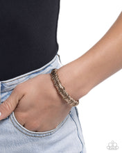 Load image into Gallery viewer, Bracelets Hammered Homage - Gold
