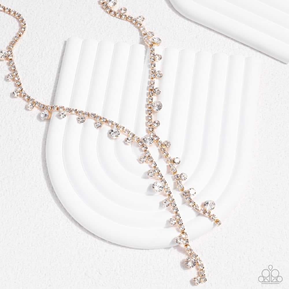 Necklaces: Glittery Getaway - Gold N086