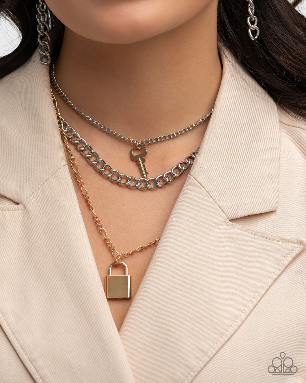 Necklaces Low Key Layers - Multi N2462