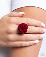 Load image into Gallery viewer, Embrace Relaxed Rosette - Red TRAY15 J48