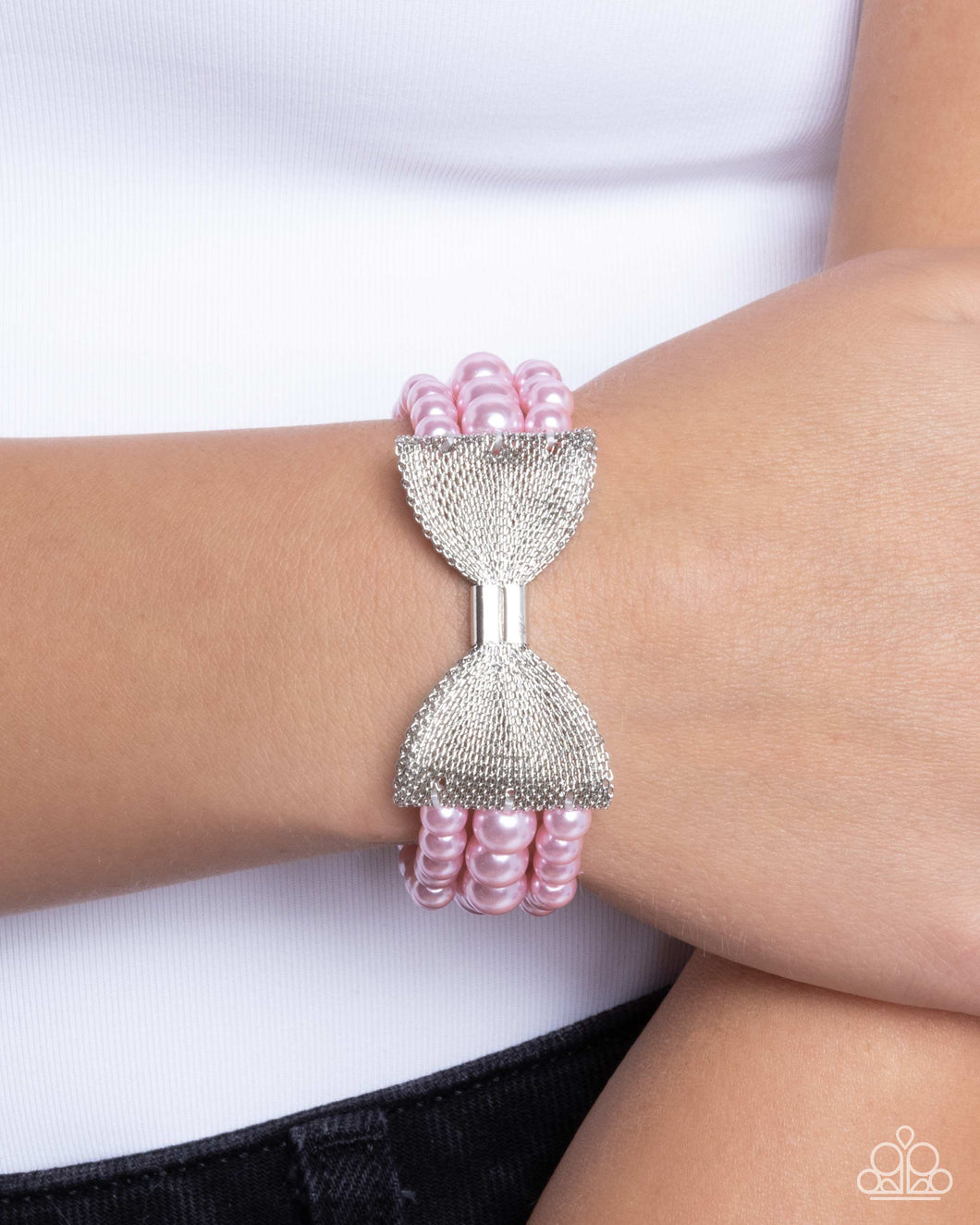 Bracelets Dapper Dialogue - Pink Pearls B284
