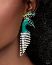 Load image into Gallery viewer, Earrings Pampered Peacock - Multi LOP E584