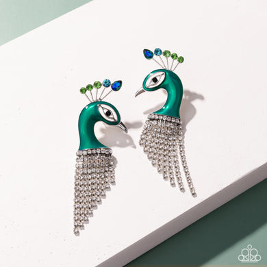 Earrings Pampered Peacock - Multi LOP E584