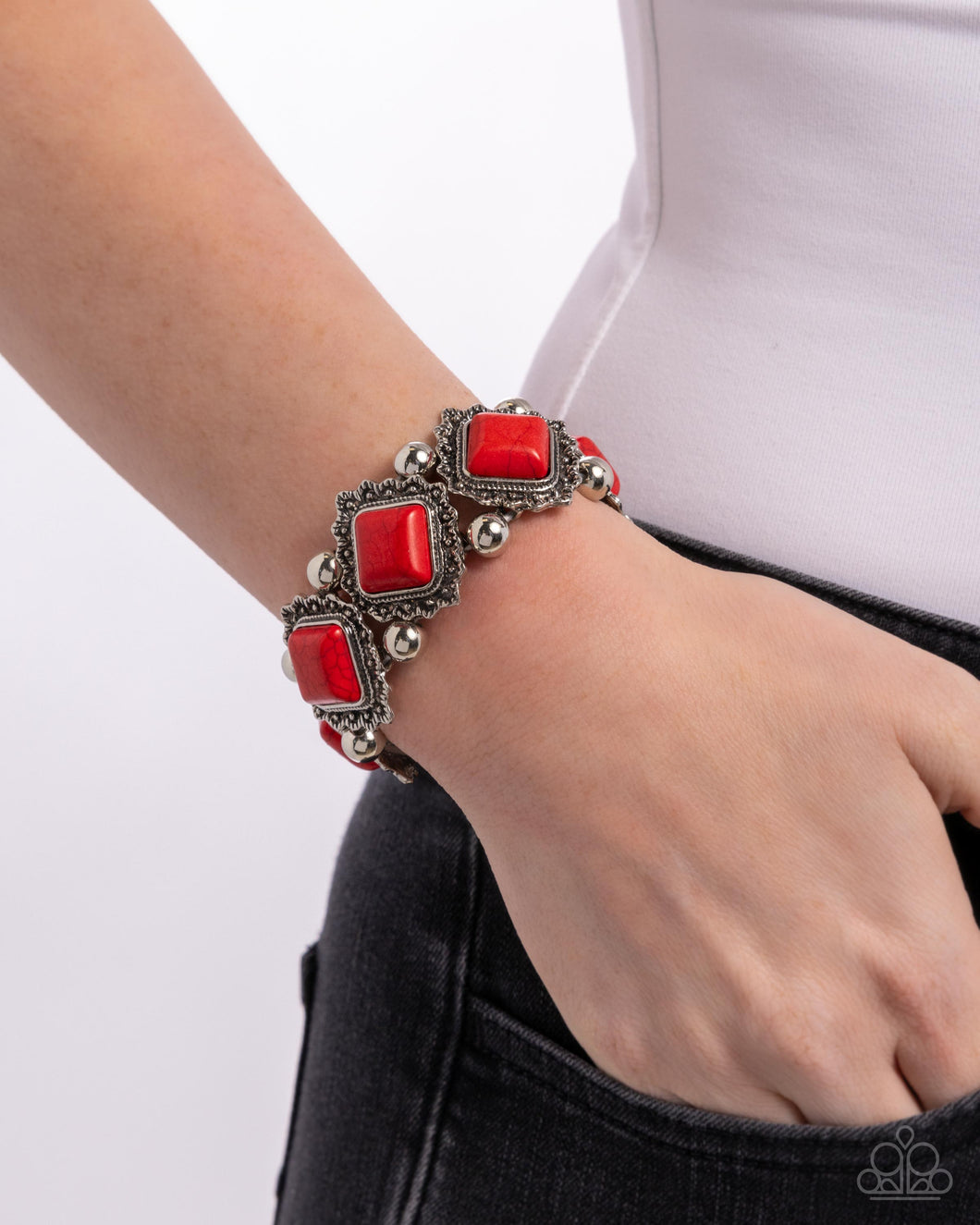 Bracelets Noble Nature Red B2319