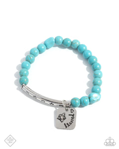 Bracelet Rustic Reminder- Blue