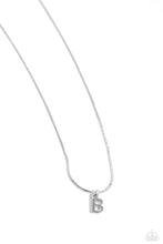 Load image into Gallery viewer, Necklaces Seize the Initial - Silver - B