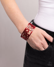 Load image into Gallery viewer, Bracelets Steal Your Heart Red VDAY B2304
